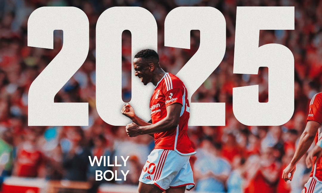 Willy Boly renova contrato com o Nottingham Forest