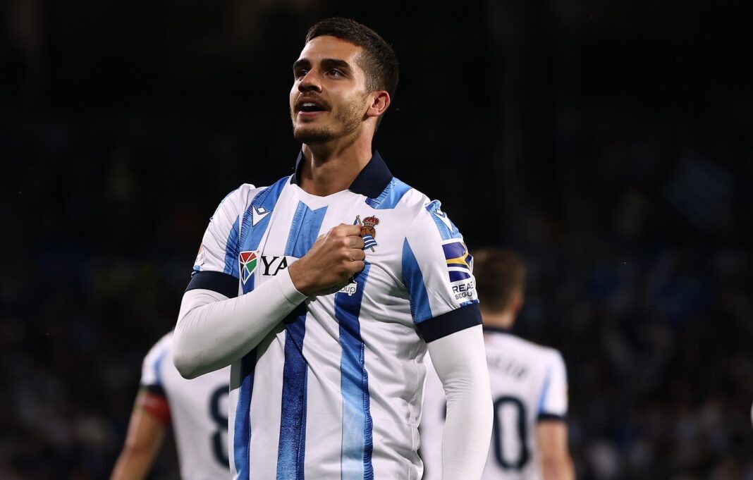 André Silva a jogar pela Real Sociedad