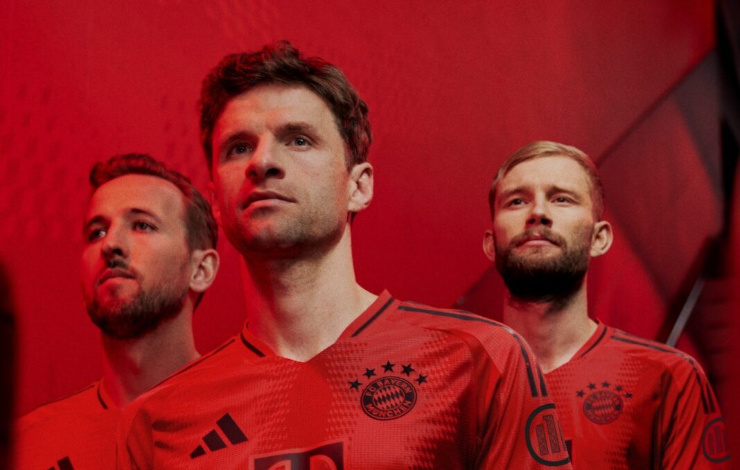 nova camisola do Bayern Munique