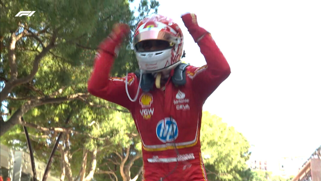 Charles Leclerc vence no Monaco