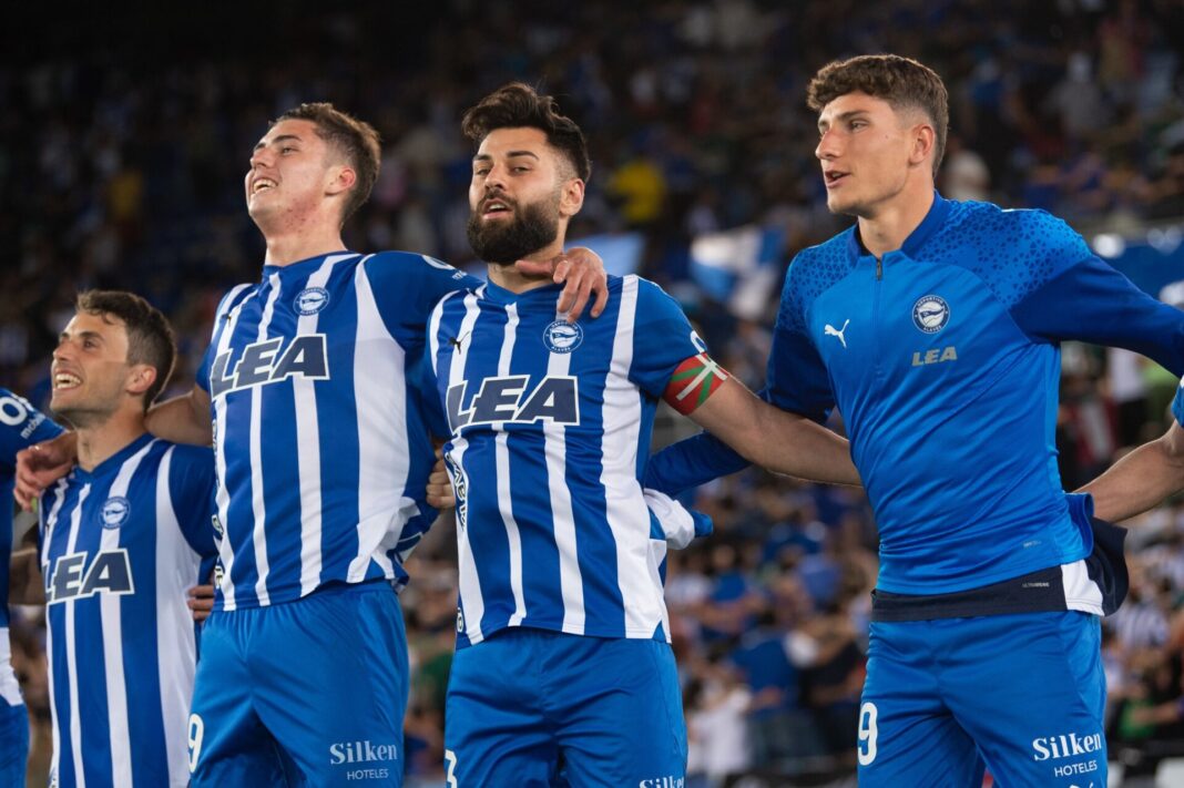 Jogadores do Deportivo Alavés