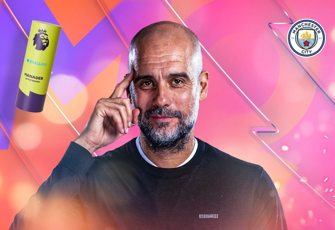 Pep Guardiola vence o treinador do Ano na Premier League