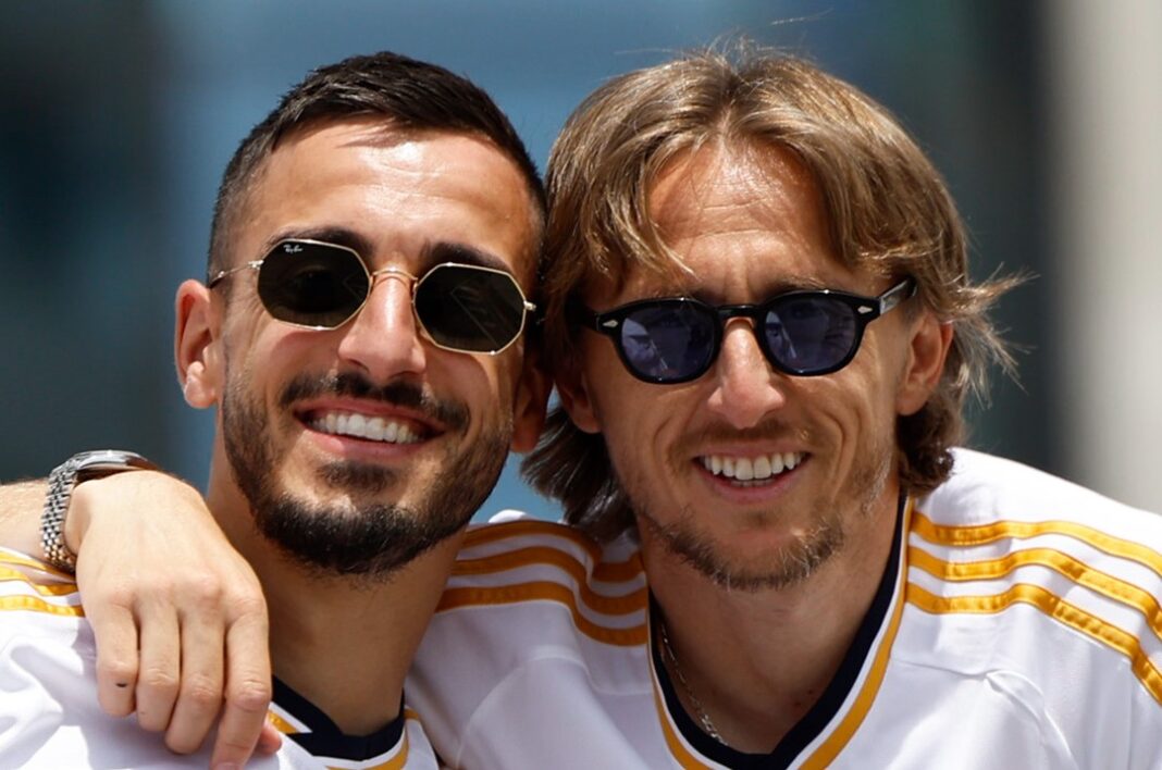 Real Madrid Luka Modric e Joselu