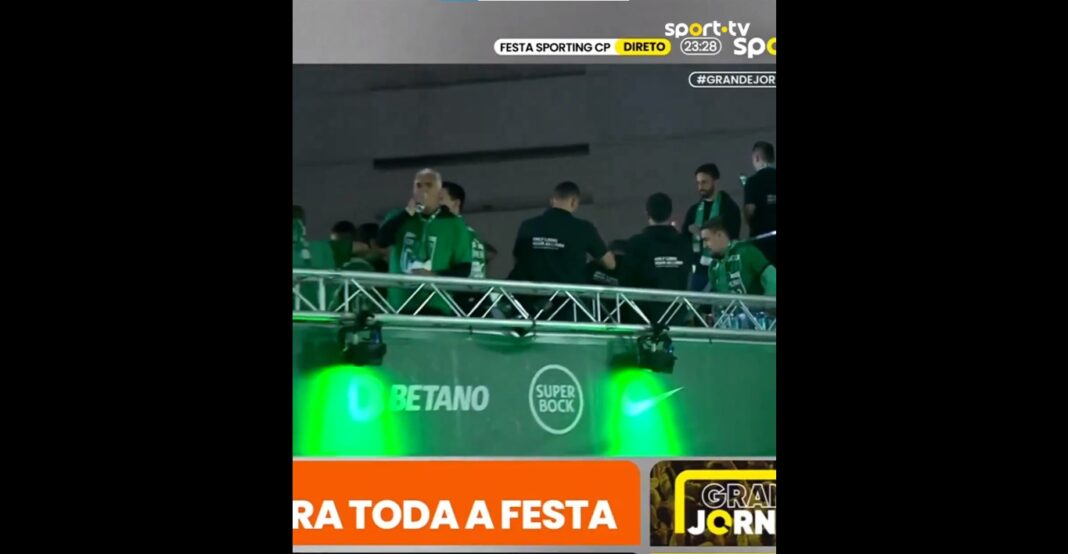 Jogadores do Sporting