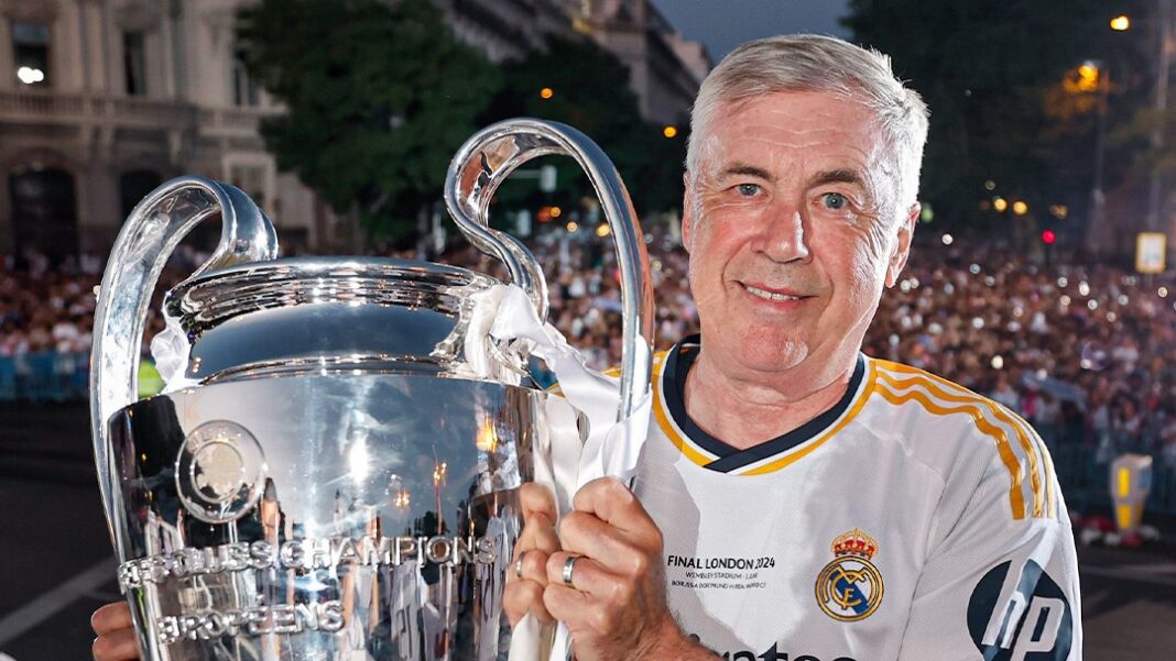 Carlo Ancelotti Real Madrid Liga dos Campeões