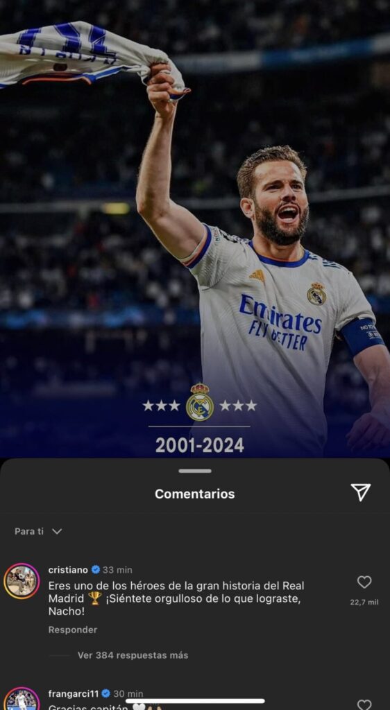 Cristiano Ronaldo Nacho