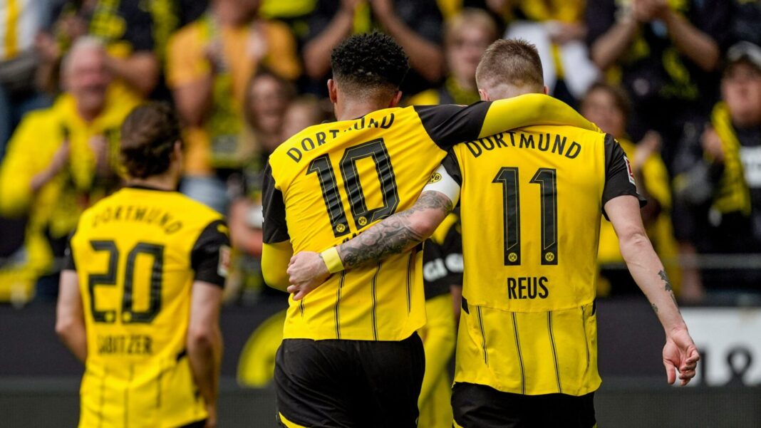 Marco Reus Jadon Sancho Borussia Dortmund