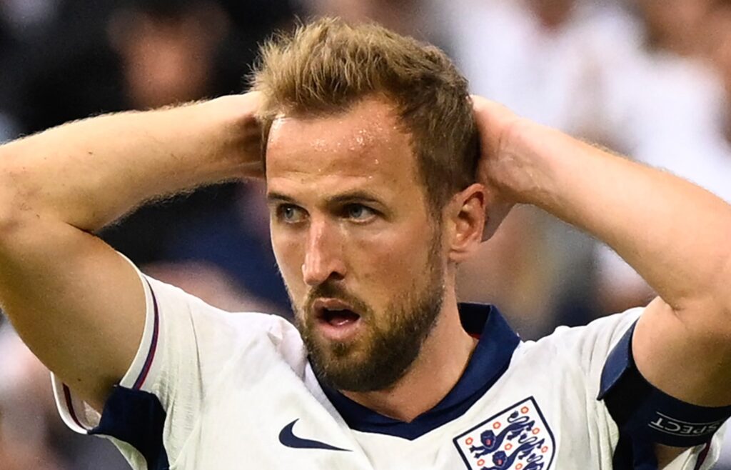 Harry Kane Inglaterra Eslováquia