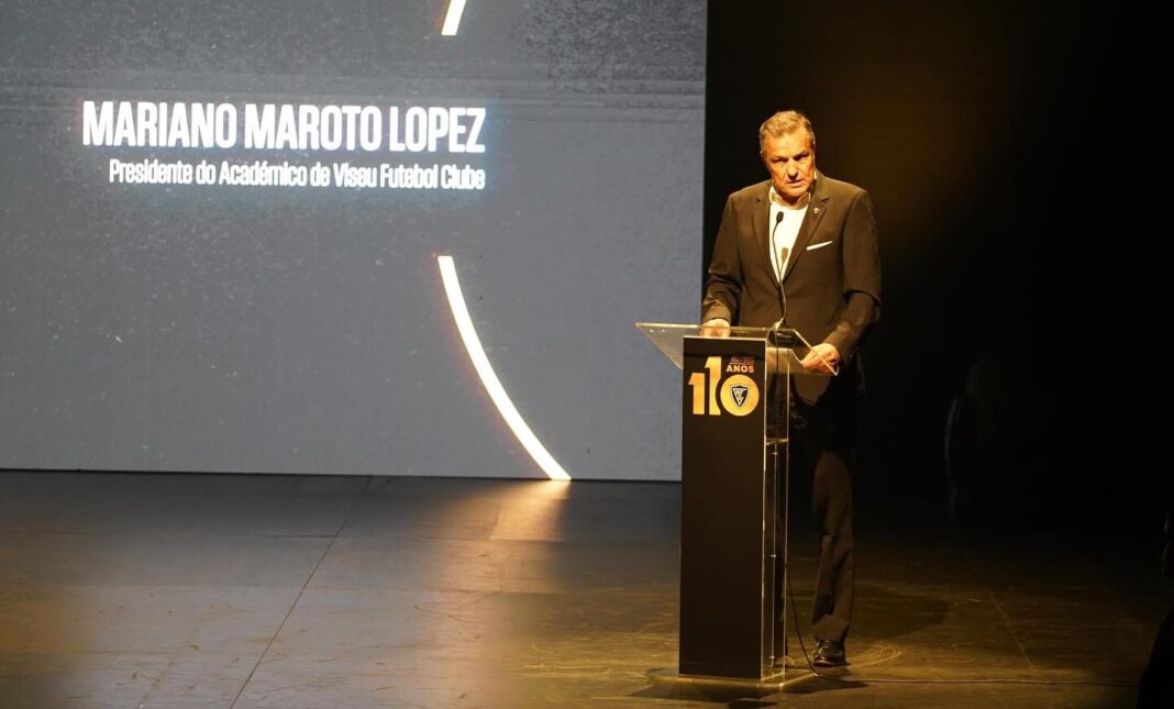 Mariano Maroto López no Académico de Viseu
