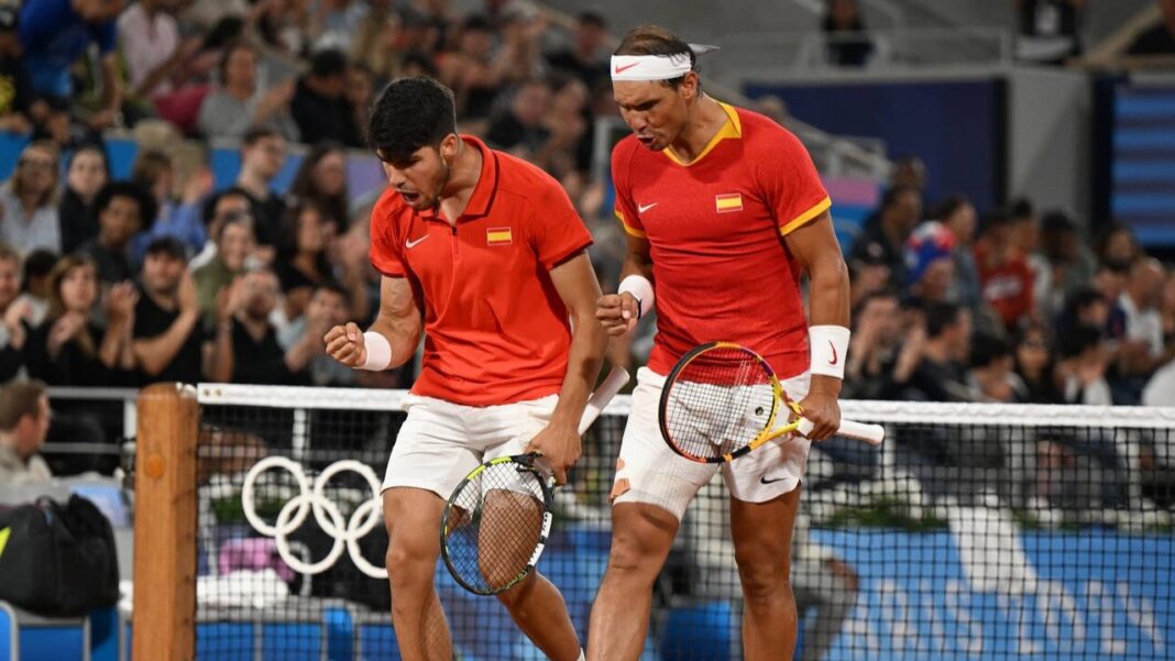 Carlos Alcaraz Rafael Nadal Jogos Olímpicos 2024