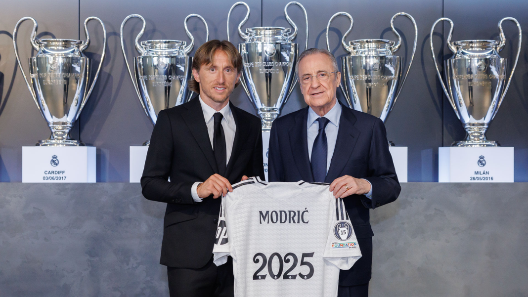 Luka Modric renova até 2025