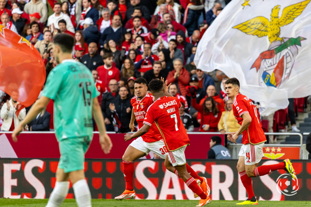 Marcos Leonardo António Silva David Neres Benfica Jogadores