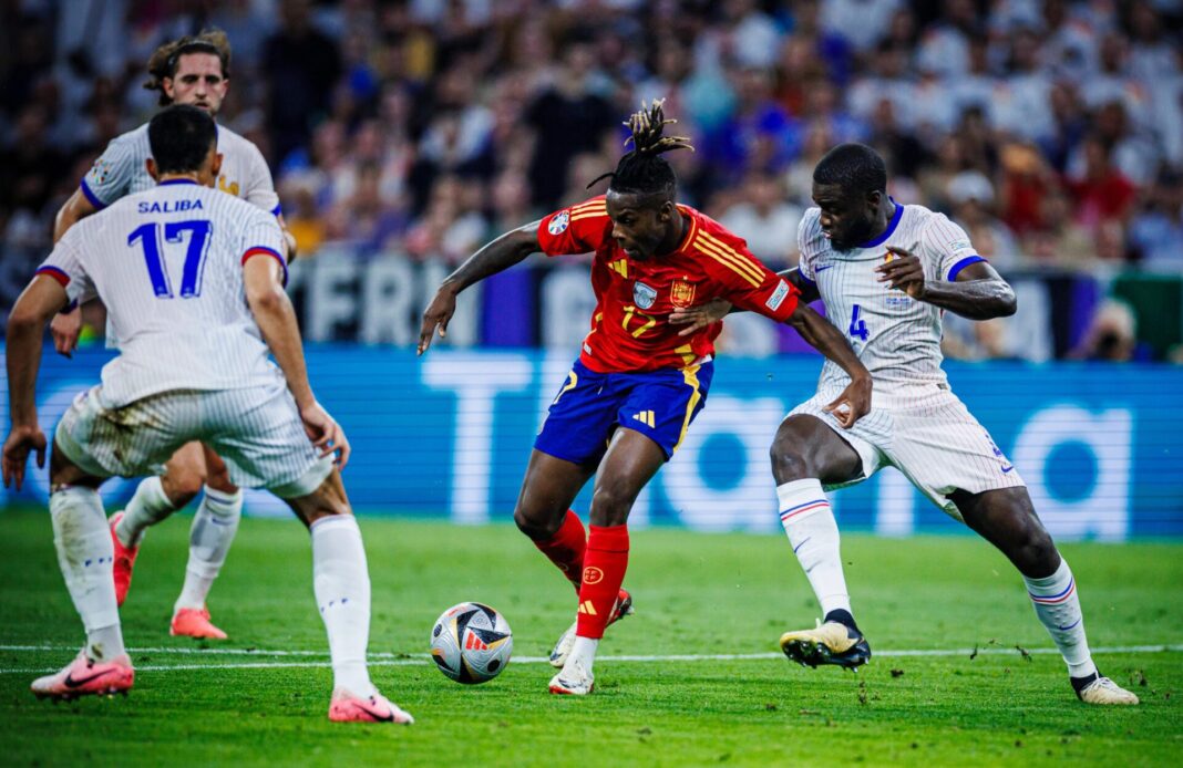 Nico Williams Dayot Upamecano Espanha França