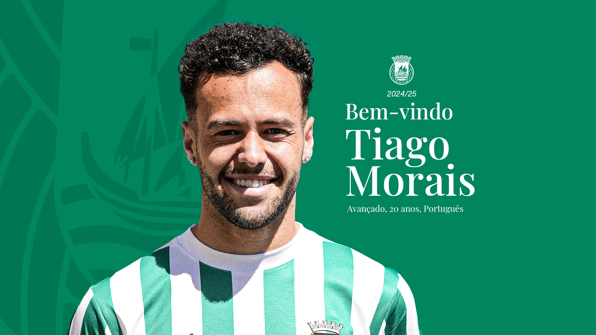 Tiago Morais apresentado como reforço-surpresa do Rio Ave