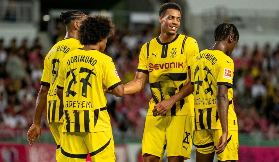 Jogadores do Borussia Dortmund