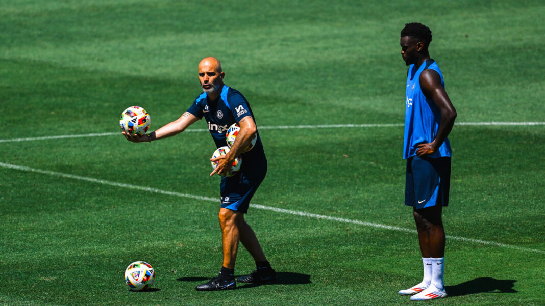 Treino do Chelsea