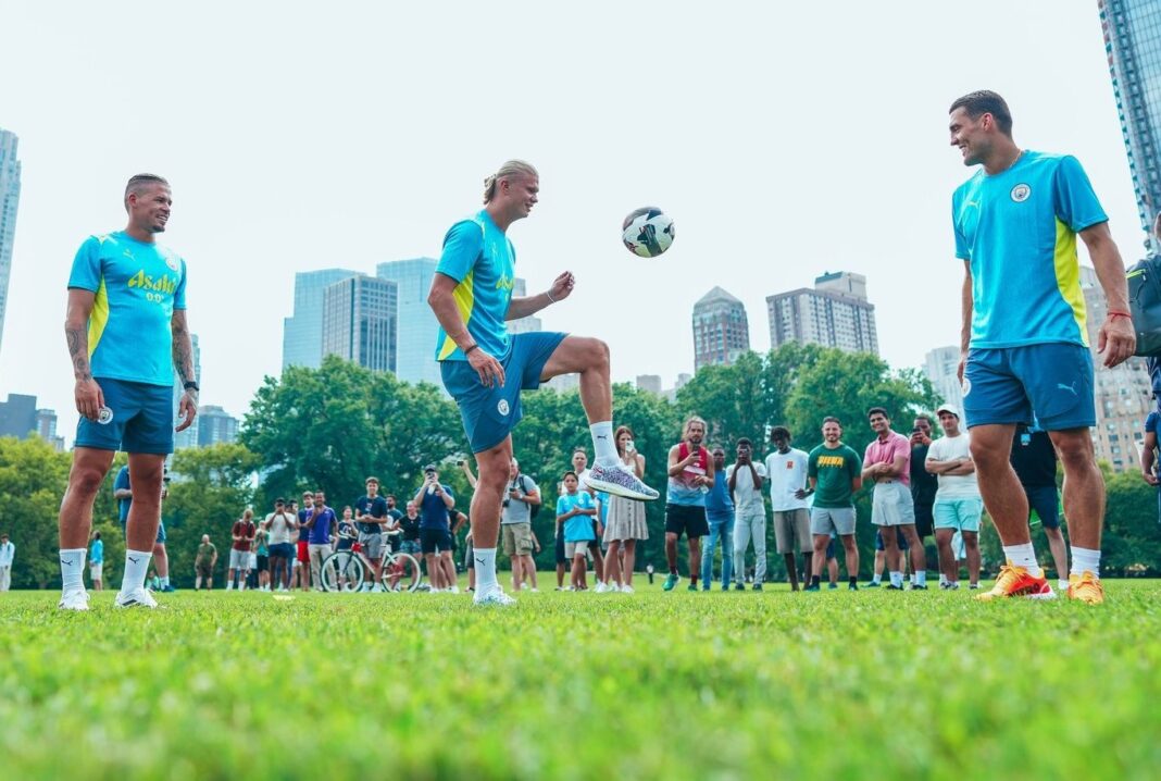 Manchester City no Central Park