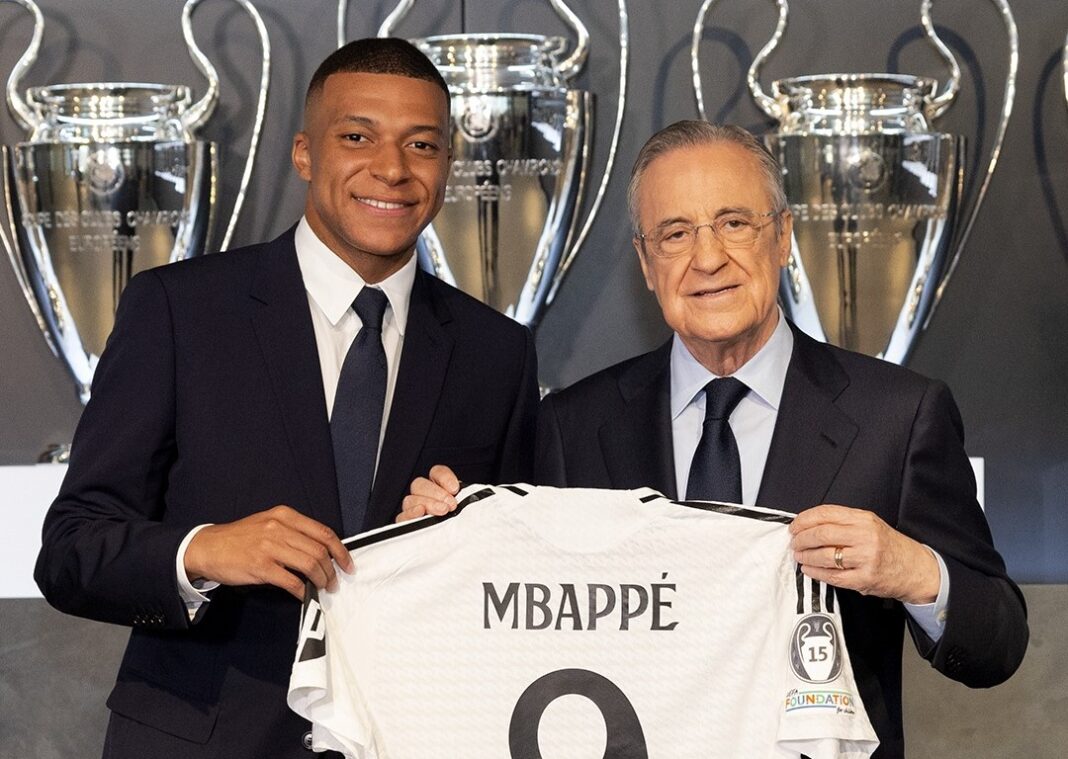 Kylian Mbappé Florentino Pérez Real Madrid