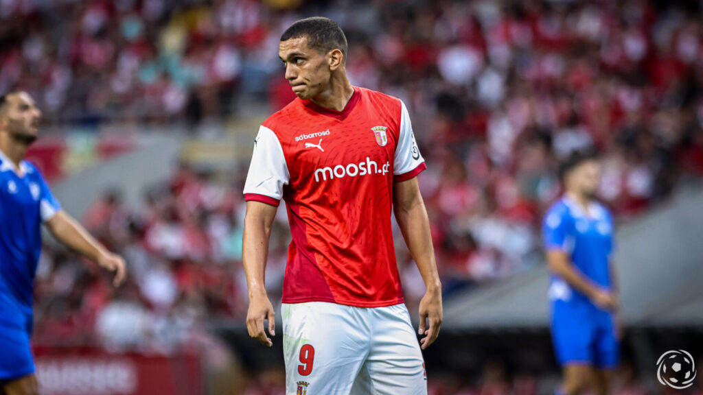 Amine El Ouazzani com a camisola do Braga