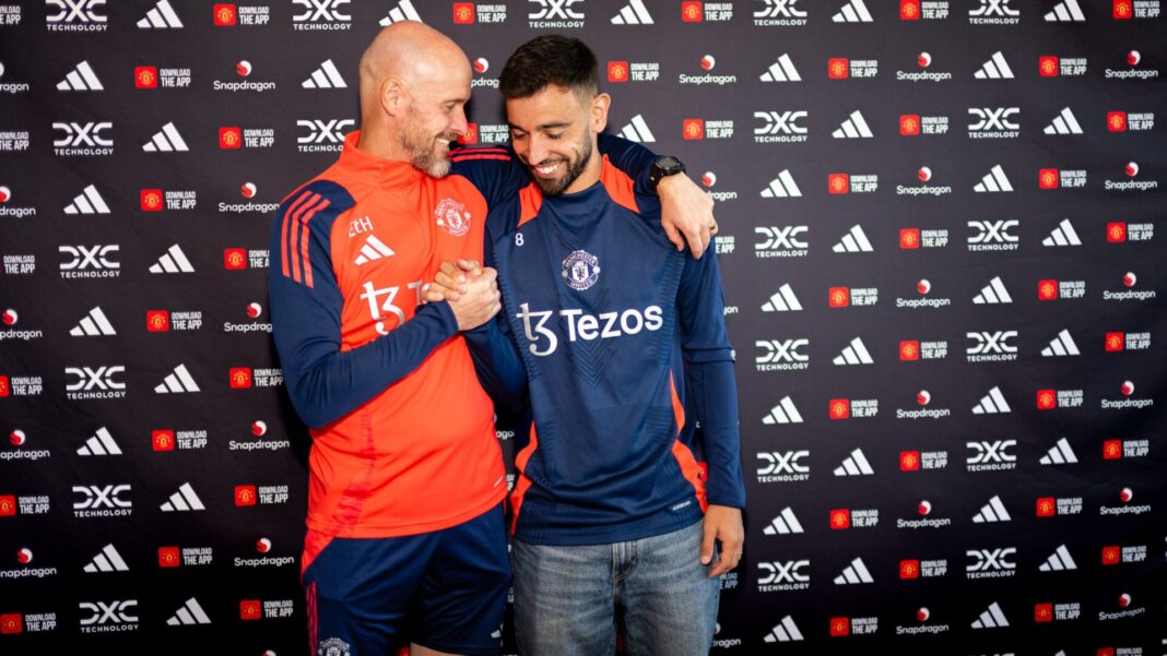 Bruno Fernandes Erik ten Hag Manchester United Transferências