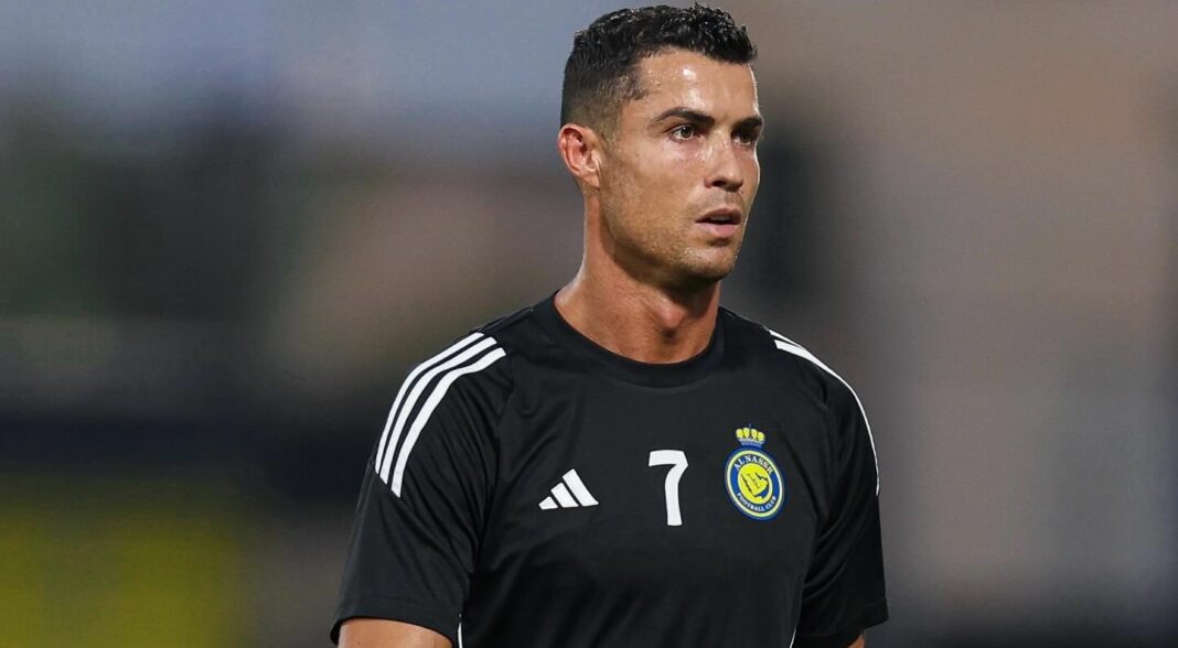 Cristiano Ronaldo a treinar pelo Al Nassr