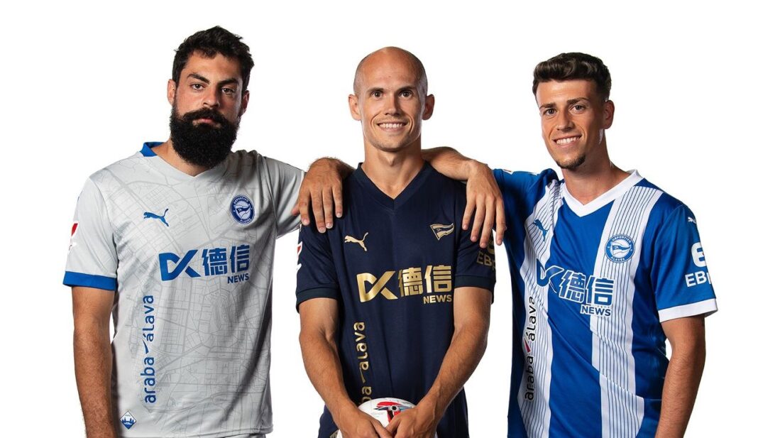 Jogadores do Deportivo Alavés