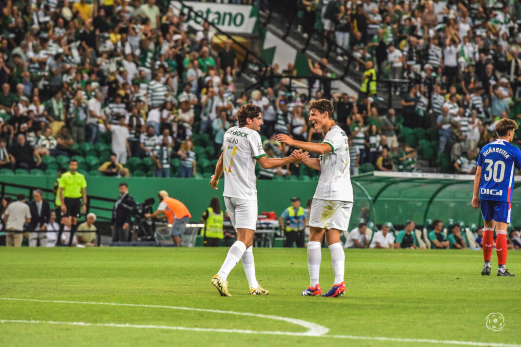 Sporting Eduardo Quaresma e Francisco Trincão