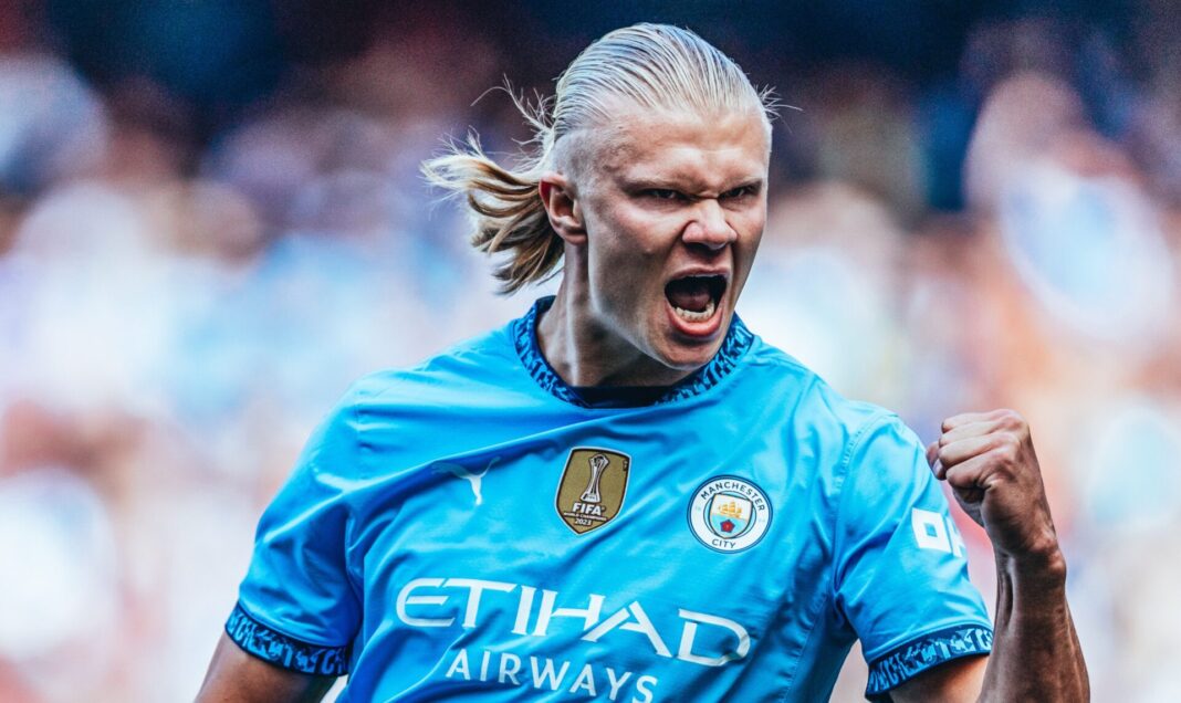 Erling Haaland no Manchester City