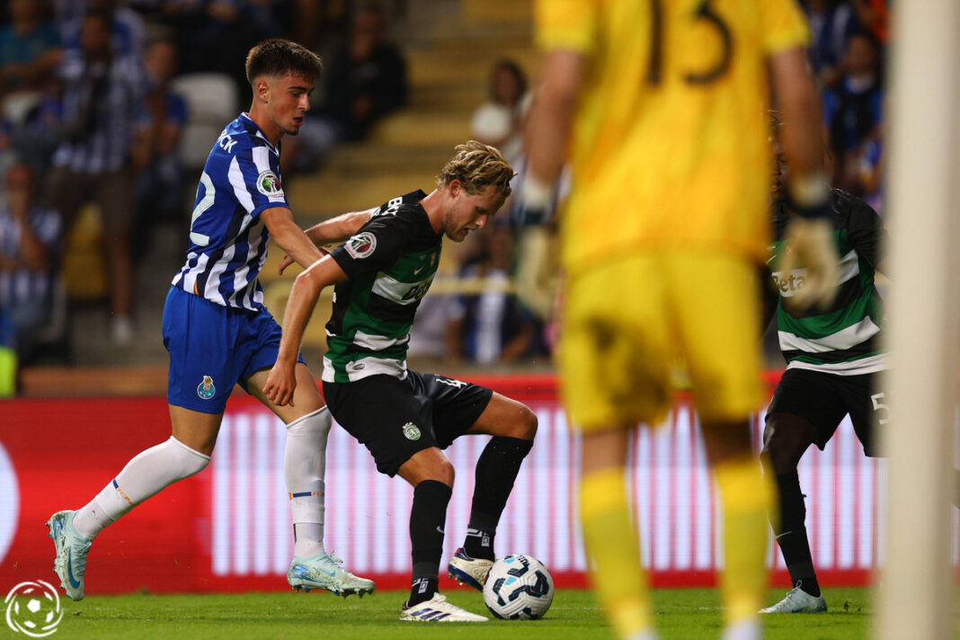 Morten Hjulmand Martim Fernandes Sporting FC Porto