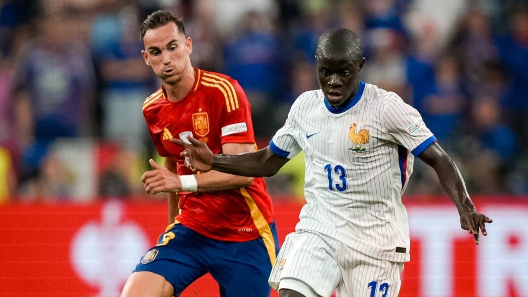 N'Golo Kanté França Fabián Ruiz França Espanha