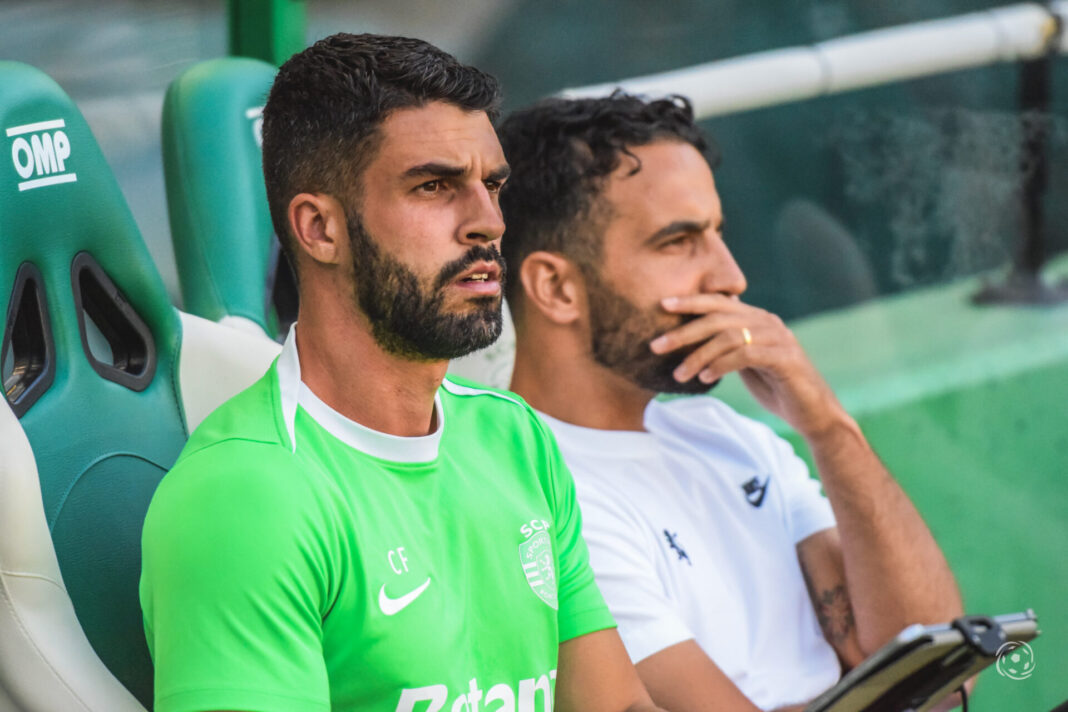 Rúben Amorim e Carlos Fernandes Sporting