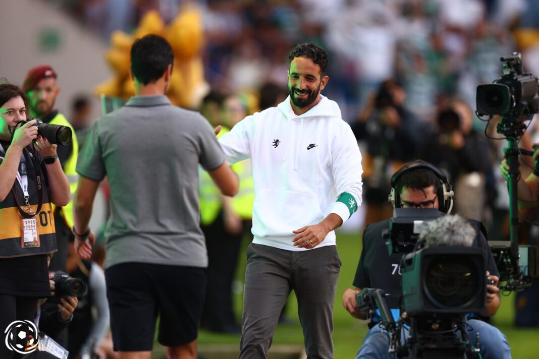 Rúben Amorim e Vítor Bruno Sporting vs FC Porto