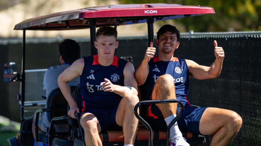 Scott McTominay Harry Maguire Manchester United