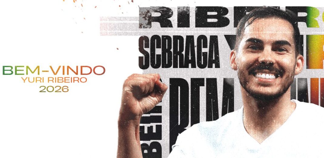 Yuri Ribeiro no Braga