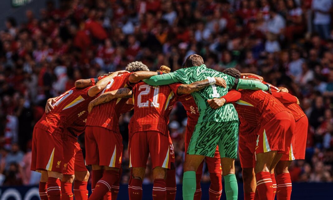 Jogadores do Liverpool