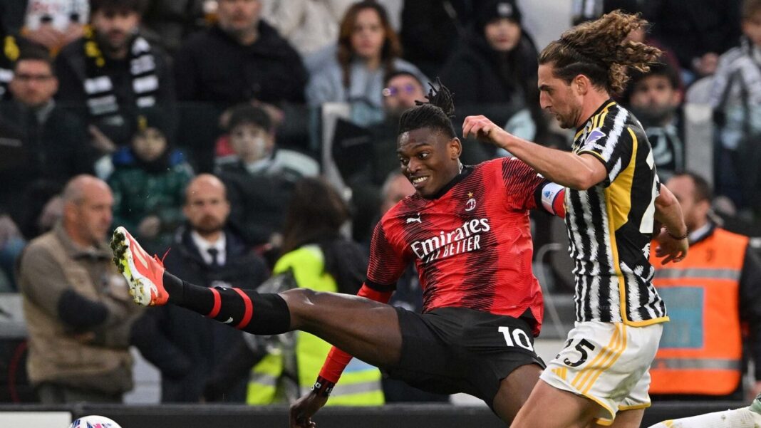 Adrien Rabiot Rafael Leão Juventus AC Milan