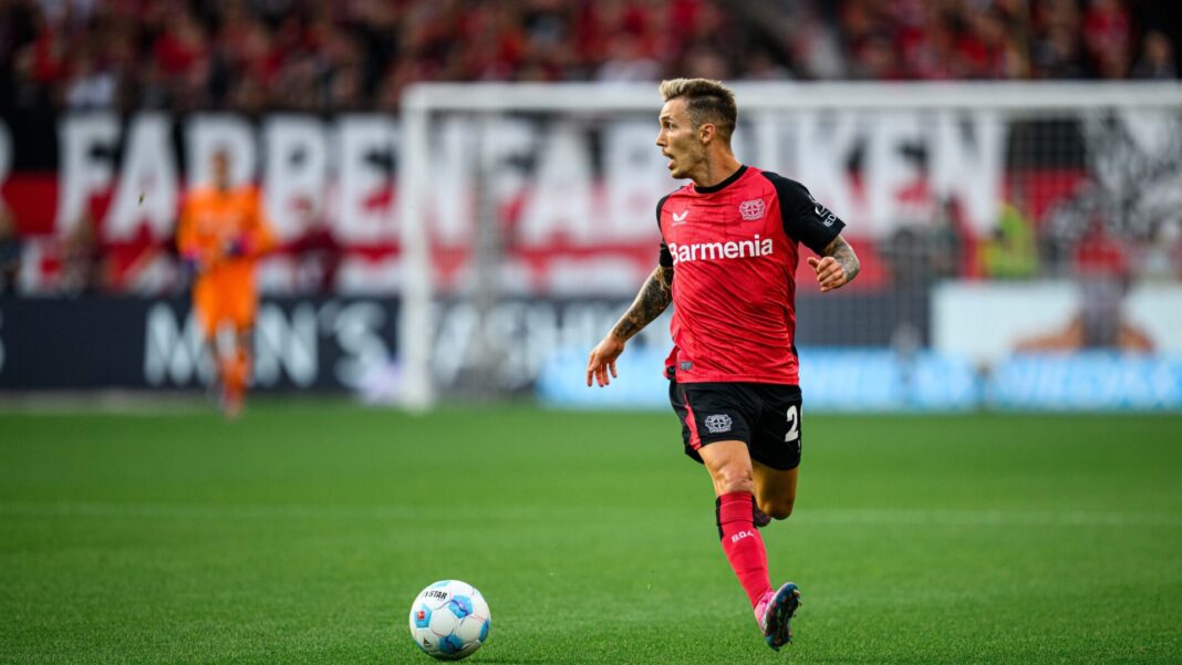 Alejandro Grimaldo Bayer Leverkusen