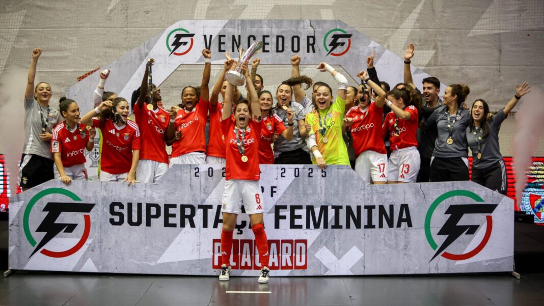 Benfica Futsal Feminino jogadoras