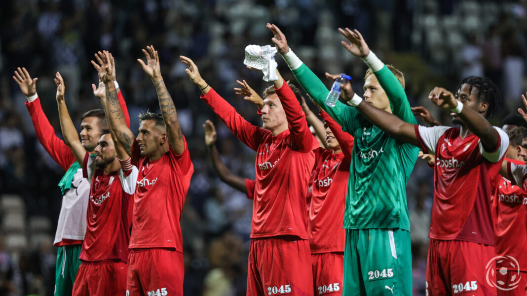 Jogadores do Braga