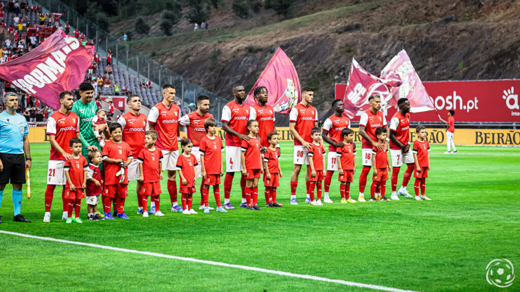 Jogadores do Braga