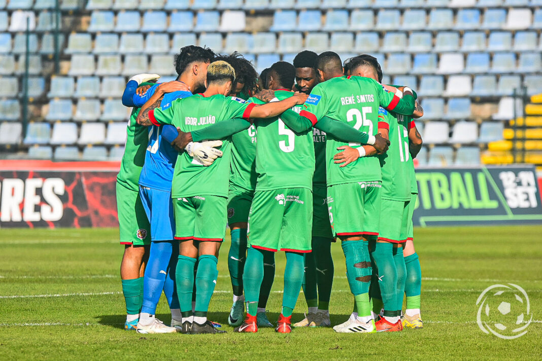 jogadores do Marítimo