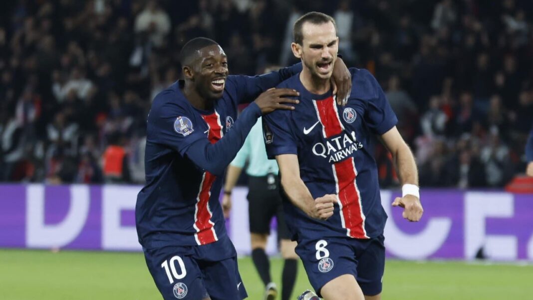 Fabián Ruiz Ousmane Dembelé PSG