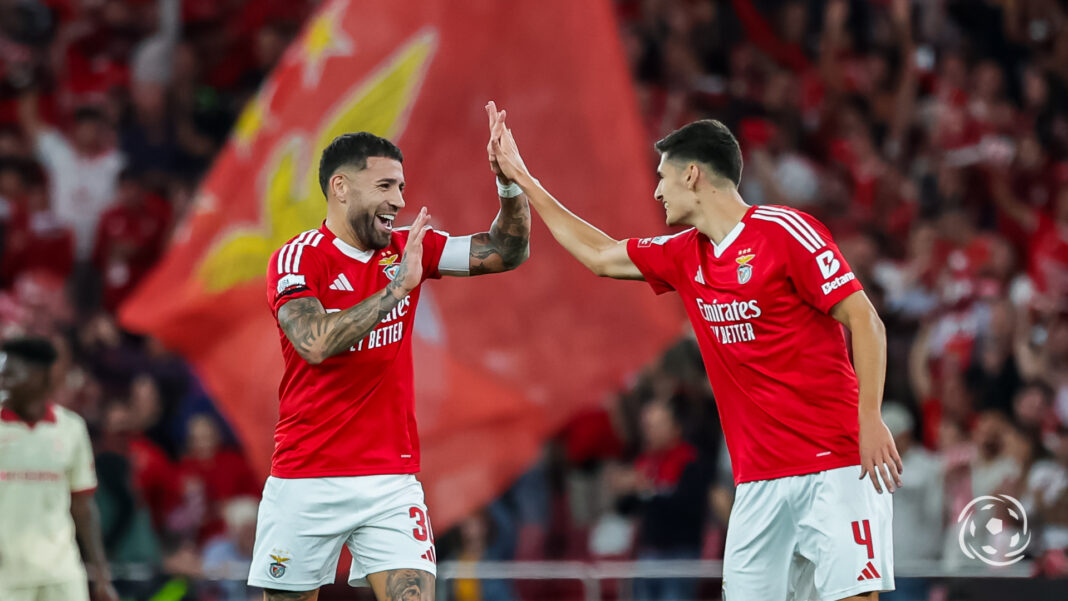 Nicolás Otamendi Benfica António Silva