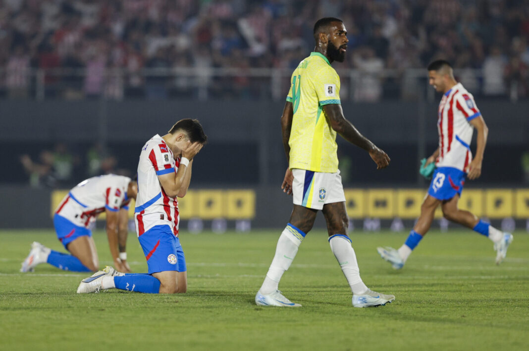 Paraguai Brasil jogadores