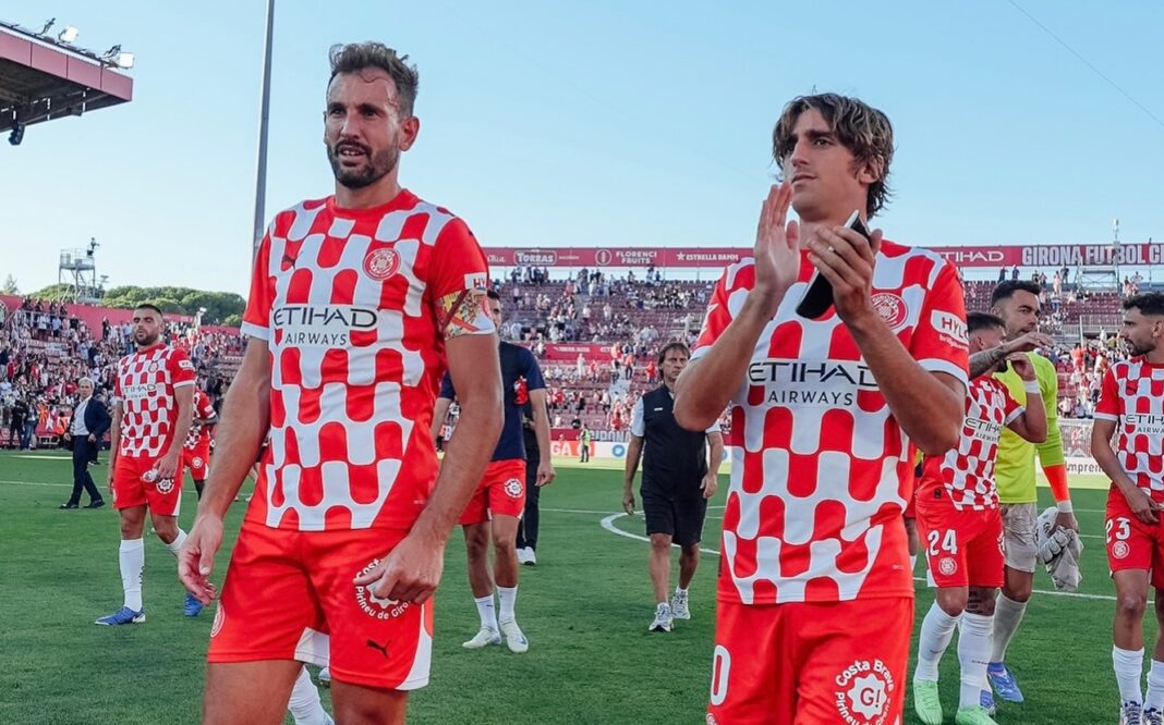 Christian Stuani e Bryan Gil La Liga Girona