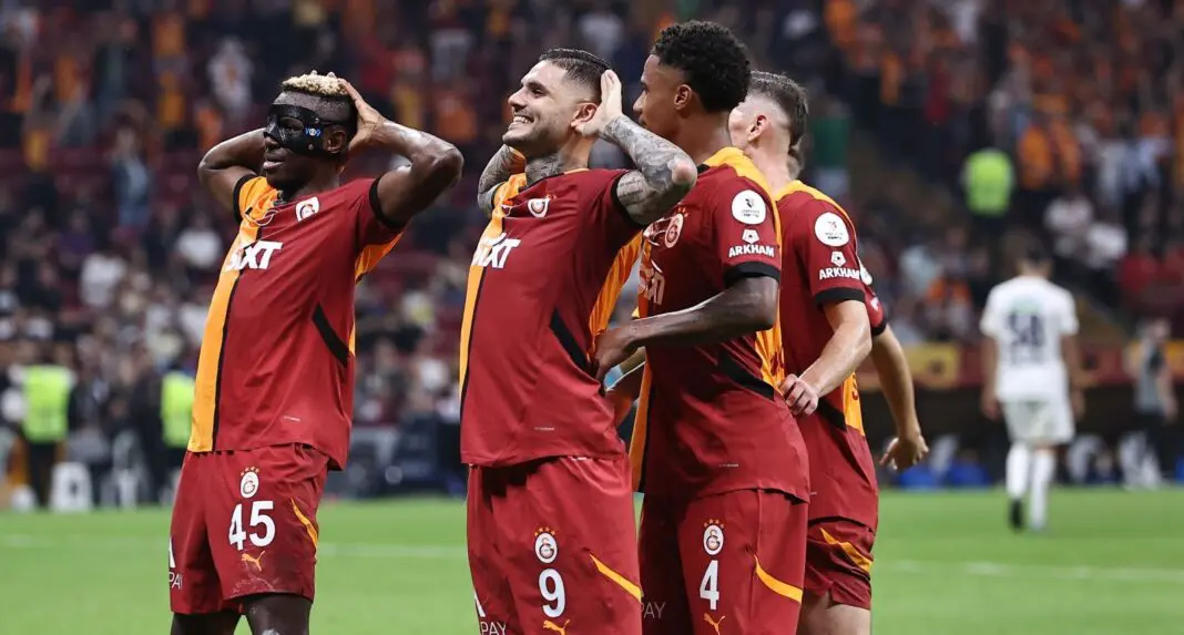 Victor Osimhen Mauro Icardi Galatasaray jogadores