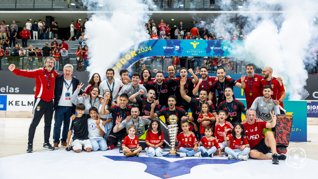 Benfica jogadores Hóquei Patins Elite Cup