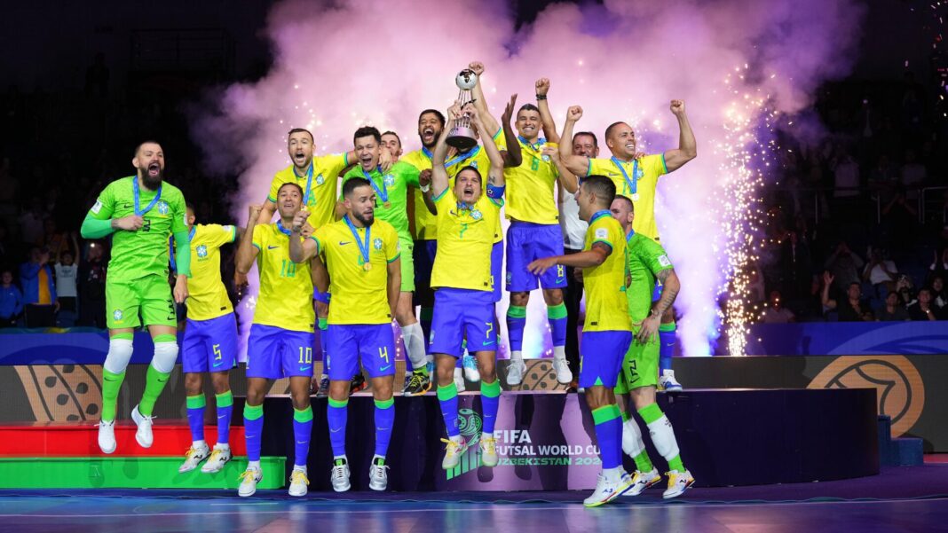 Brasil conquistou o Mundial de Futsal