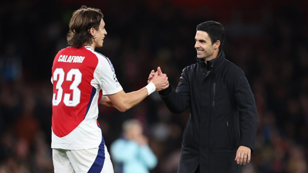 Mikel Arteta Riccardo Calafiori Arsenal