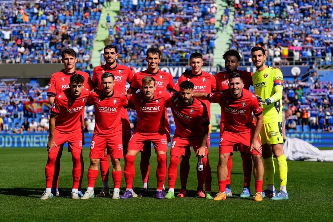 Jogadores do Osasuna